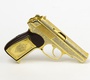 Золотой Пистолет Макарова (ПМ) ФСБ сувенирный
