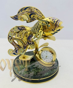 Часы Рыбка Золотая