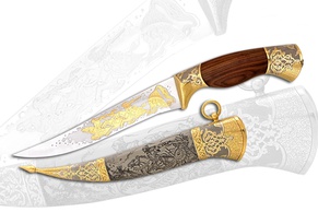 Нож азиатский Чингисхан Златоуст