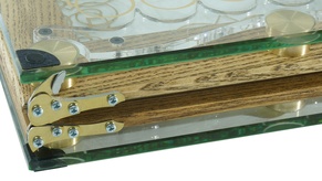 Нарды Прозрачный Кристал