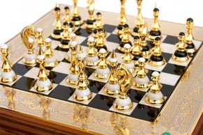 Шахматы Коллекционные - уникальная работа златоустовских мастеров