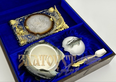 Икорница Агат 