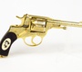 Золотой охолощенный Револьвер Феликс