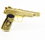 Коллекционный Золотой пистолет Стечкина (АПС) сувенирный
