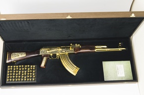 Золотой Автомат Калашникова АК-47