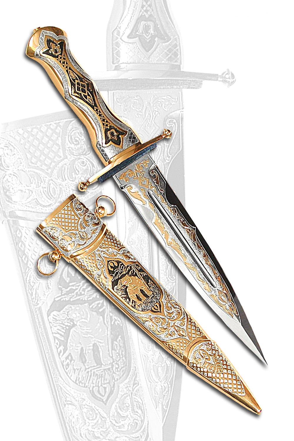 Кинжал Тигр Златоустовский